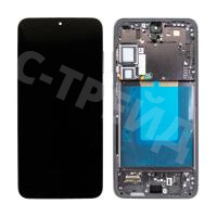 Дисплей для Samsung Galaxy S24+ (S926B) модуль с рамкой Черный - Сервисный Оригинал