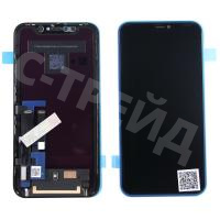 Дисплей для iPhone 11 (A2221) в сборе с тачскрином Черный - OR100