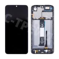 Дисплей для Xiaomi Redmi A2+ (23028RNCAG) модуль с рамкой Черный - OR