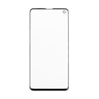 Стекло для переклейки Samsung Galaxy S10 (G973F) с OCA пленкой Черный - (Feaglet)