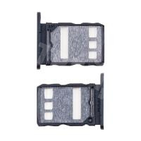 Держатель SIM для Huawei Nova Y72/Y72S/Y63 (MGA-LX3/GFY-LX1) Черный