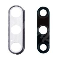 Стекло камеры для Huawei Honor 9X/9X Premium (STK-LX1) в сборе с рамкой Черный