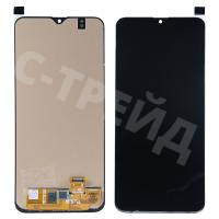 Дисплей для Samsung Galaxy A20 (A205F) в сборе с тачскрином Черный - (OLED)