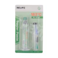 Паста паяльная Relife RL-403S (40 г, среднетемпературная 183°C, в шприце)