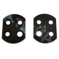 Стекло камеры для Xiaomi Redmi Note 9T (M2007J22G) Черный