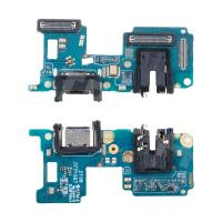 Шлейф для Realme 11 4G (RMX3636) плата системный разъем/разъем гарнитуры/микрофон - Премиум