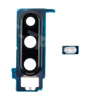 Стекло камеры для Huawei P30 (ELE-L29) в сборе с рамкой Черный