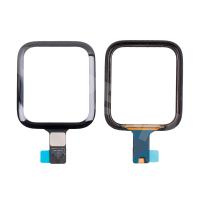 Стекло для переклейки Apple Watch 5/SE/SE 2022/SE 2023 (44 мм) в сборе с тачскрином и OCA пленкой сапфировое Черный