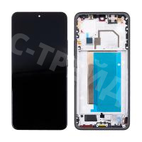 Дисплей для Xiaomi 13T (2306EPN60G) модуль с рамкой Черный - OR (SP)