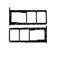 Держатель SIM для Huawei Y6s (JAT-LX1) Черный