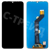 Дисплей для Infinix Hot 10 Lite (X657B) в сборе с тачскрином Черный - Оптима