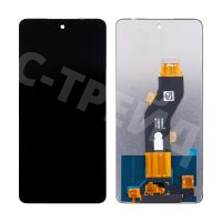 Дисплей для Itel P55 4G (A666LN) в сборе с тачскрином Черный - OR