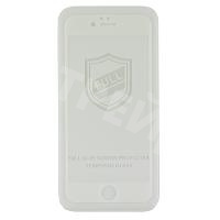 Защитное стекло "Тонкое" для iPhone 6/6S Белый (Полное покрытие 0,25 мм)
