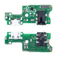 Шлейф для Infinix Hot 10S (X689D) плата на системный разъем/разъем гарнитуры/микрофон