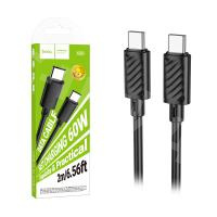 Кабель Type-C - Type-C Hoco X88 (5A, 60W, 2 м) Черный