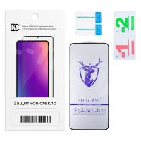 Защитное стекло "Премиум" для Realme 6/OPPO A52/A72 Черный