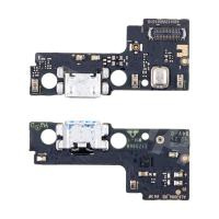 Шлейф для Xiaomi Redmi 12C (22120RN86G) плата на системный разъем/микрофон - Премиум