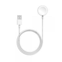 Беспроводное зарядное устройство для Apple Watch (Magnetic Charging, USB) Белый
