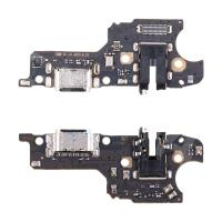 Шлейф для Realme Narzo 30A (RMX3171) плата на системный разъем/разъем гарнитуры/микрофон