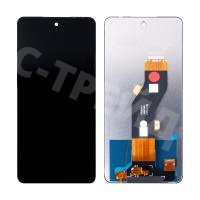 Дисплей для Tecno Spark 20 (KJ5) в сборе с тачскрином Черный - OR