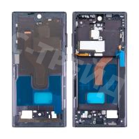 Рамка дисплея для Samsung Galaxy S22 Ultra (S908B) Черный (возможен дефект ЛКП)