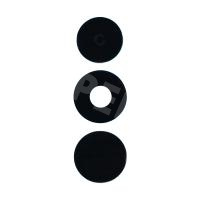 Стекло камеры для Tecno Spark 40 4G (KM5n) (комплект 3 шт.) Черный