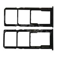 Держатель SIM для Samsung Galaxy A51/A71 (A515F/A715F) Черный