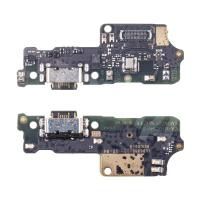 Шлейф для Xiaomi Poco C40 (220333QPG) плата системный разъем/микрофон - Премиум