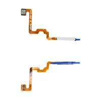 Шлейф для Xiaomi Redmi 12 4G (23053RN02Y) сканер отпечатка пальцев Серебро