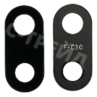 Стекло камеры для Xiaomi Redmi 6A (M1804C3CG) Черный