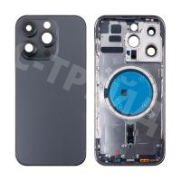 Корпус для iPhone 14 Pro (A2891) (1 Sim) Черный - Премиум