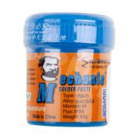 Паста паяльная Mechanic V5B45 (42 г, низкотемпературная 138°C, бессвинцовая)