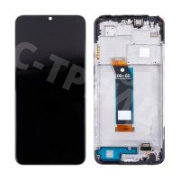 Дисплей для Xiaomi Poco M5 (22071219CG) модуль с рамкой Черный - OR
