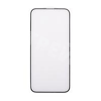 Защитное стекло "Матовое" для iPhone 15 Plus Черный (Закалённое, полное покрытие)