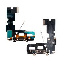 Шлейф для iPhone 7 на системный разъем/микрофон Черный