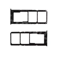 Держатель SIM для Samsung Galaxy M12 (M127F) Черный