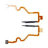 Шлейф для Tecno Spark 20C (BG7n) сканер отпечатка пальцев Черный