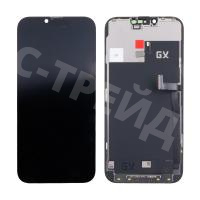 Дисплей для iPhone 13 Pro Max (A2645) в сборе с тачскрином Черный GX (площадка под IC)