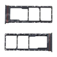 Держатель SIM для Tecno Spark 40 4G (KM5n) Черный