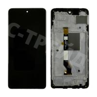 Дисплей для Tecno Pova 5 Pro 5G (LH8n) модуль с рамкой Черный - OR
