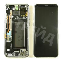 Дисплей для Samsung Galaxy S8+ (G955F) модуль с рамкой Черный - OR (SP)