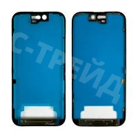Рамка дисплея для iPhone 16 (A3287) Черный - OR (Feaglet)