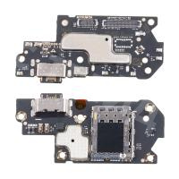 Шлейф для Xiaomi Redmi Note 12 Pro+ (221013164UG) плата на системный разъем/разъем SIM/микрофон - Премиум