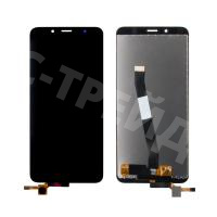 Дисплей для Xiaomi Redmi 7A (M1903C3EE) в сборе с тачскрином Черный - Оптима