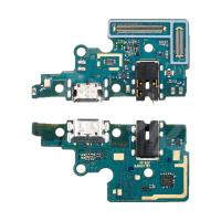 Шлейф для Samsung Galaxy A70 (A705F) плата системный разъем/разъем гарнитуры/микрофон - Премиум