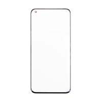 Стекло для переклейки Xiaomi Mi 11 Pro/Mi 11 Ultra (M2011K1C/M2102K1G) в сборе с OCA пленкой Черный - (Feaglet)