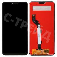 Дисплей для Xiaomi Mi 8 Lite (M1808D2TG) в сборе с тачскрином Черный - Оптима