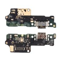 Шлейф для Xiaomi Redmi 10C (220333QNY) плата системный разъем/микрофон - Премиум