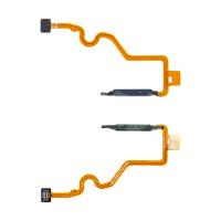 Шлейф для Tecno Spark 10 4G (KI5q) сканер отпечатка пальцев Черный