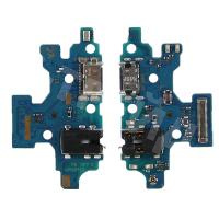 Шлейф для Samsung Galaxy A41 (A415F) плата системный разъем/разъем гарнитуры/микрофон